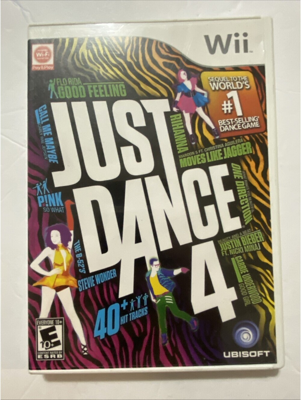 Just Dance 4 (Nintendo Wii Video Game) Complete With Manual
